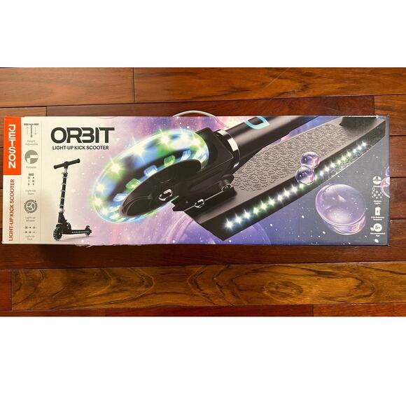 Kids Kick Scooters 150 LED Lights Adjustable Height Lightweight Portable FUN - Picture 2 of 8